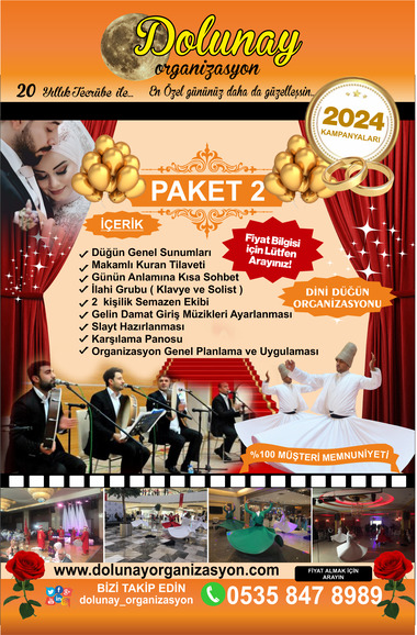 İslami Düğün Organizasyonu Paketi 2