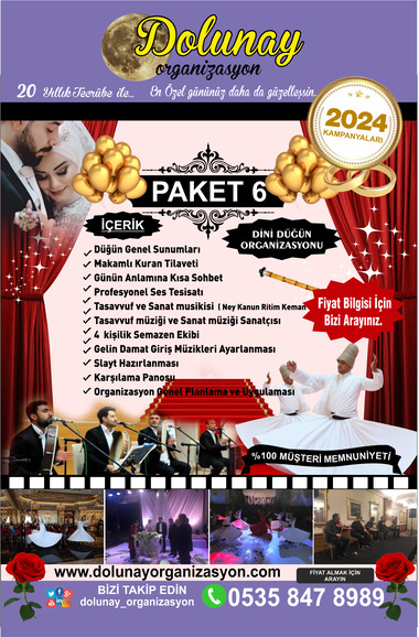 İslami Düğün Organizasyonu Paketi 6