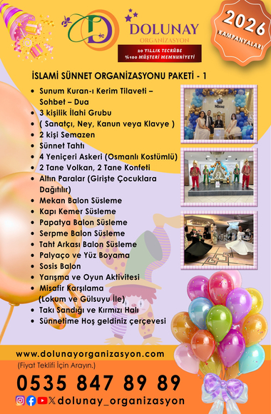 İslami Sünnet Organizasyonu Paketi 2026